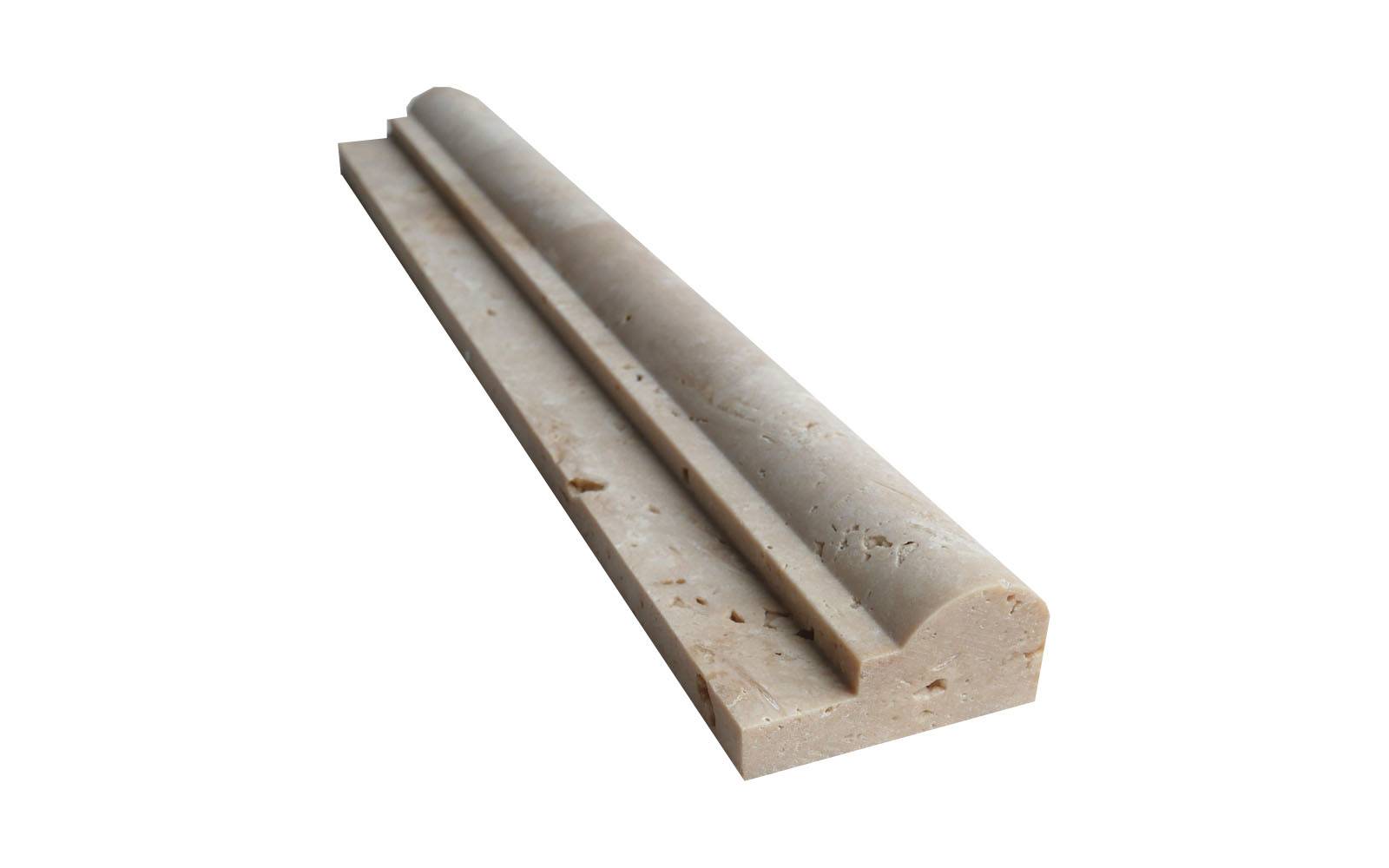 Bord�re Naturstein Travertin Light Modell Ogee
