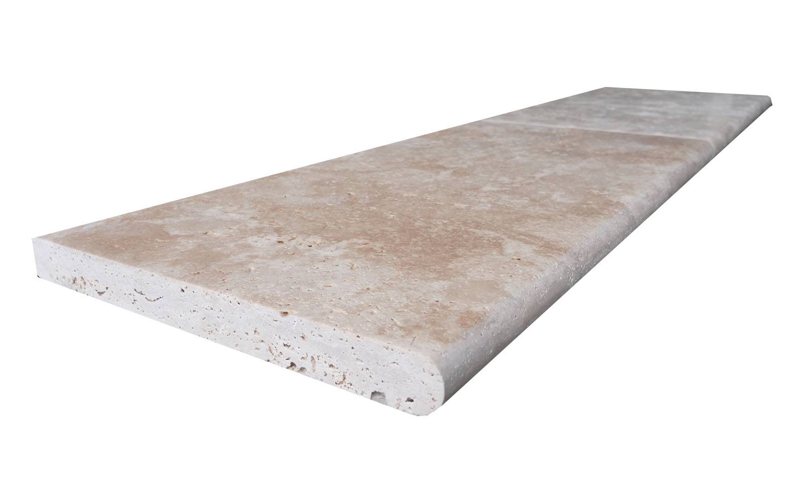 Poolumrandung Travertin Naturstein 61 cm